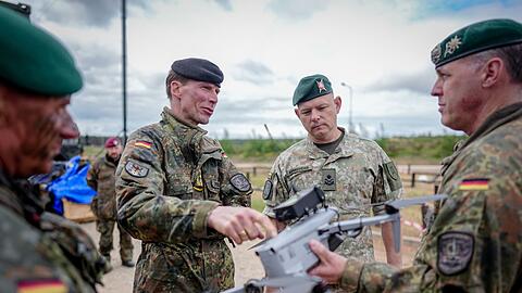 Generalleutnant Christian Freuding in Litauen