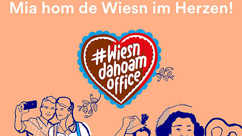 Die #WiesnDahoamOffice-Aktion findet am kommenden Freitag statt.