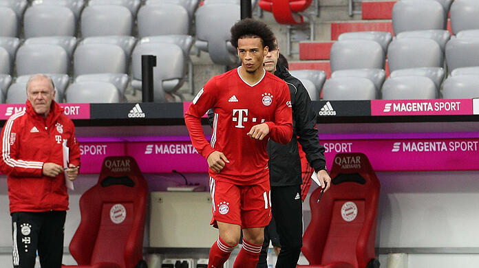 Feierte gegen Eintracht Frankfurt sein Comeback: Leroy Sané.