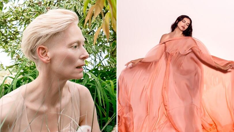 Ein Blick hinter die Kulissen: Die Making-of-Bilder zeigen unter anderem Tilda Swinton (l.) und Irina Shayk bei ihrer Arbeit mit Fotograf Sølve Sundsbø. Ein Blick hinter die Kulissen: Die Making-of-Bilder zeigen unter anderem Tilda Swinton (l.) und Irina Shayk bei ihrer Arbeit mit Fotograf Sølve Sundsbø.