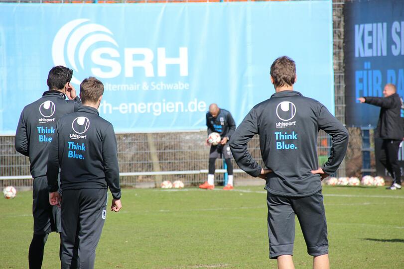 Die Bilder vom Abschlusstraining vor dem Heimspiel gegen den SV Sandhausen.