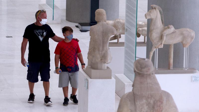 Nicht viel los in Athens Akropolis Museum. Nicht viel los in Athens Akropolis Museum.