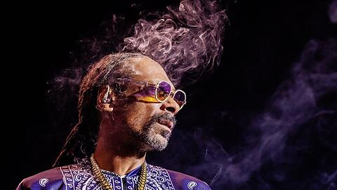 Snoop Dogg bei einem Konzert in Amsterdam.