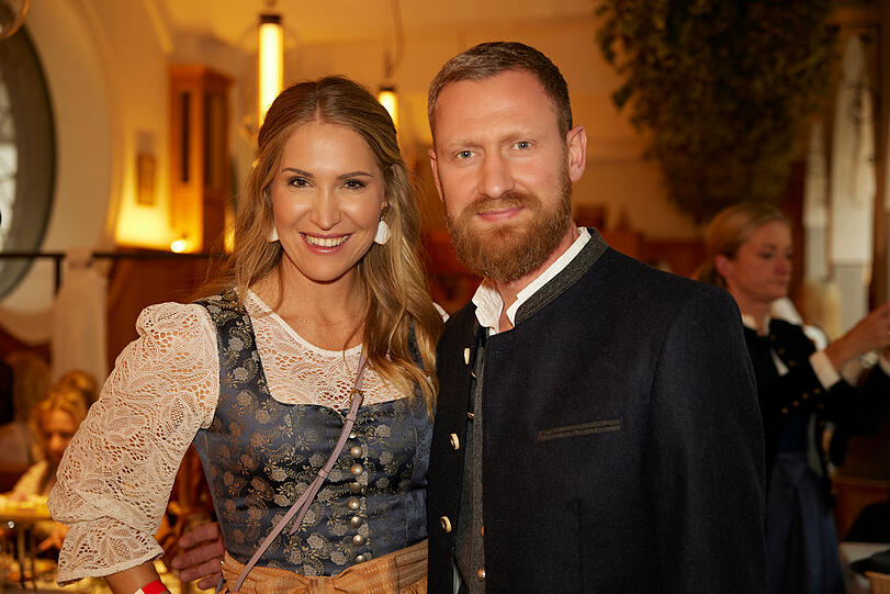 Anja Gräfin von Keyserlingk und Alexander Entov.