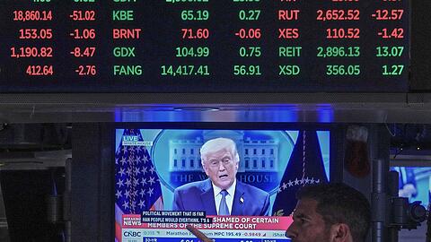 Auch die Zoll-Politik von Donald Trump wird Thema beim Besuch von Bundeskanzler Merz sein.