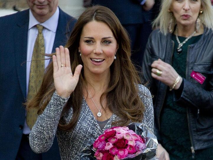 Kate bei einem ihrer umjubelten Auftritte