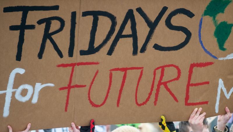 "Fridays for Future" ist auf dem Schild mehrerer Schüler zu lesen. Foto: Klaus-Dietmar Gabbert/ZB/dpa/Archivbild "Fridays for Future" ist auf dem Schild mehrerer Schüler zu lesen. Foto: Klaus-Dietmar Gabbert/ZB/dpa/Archivbild