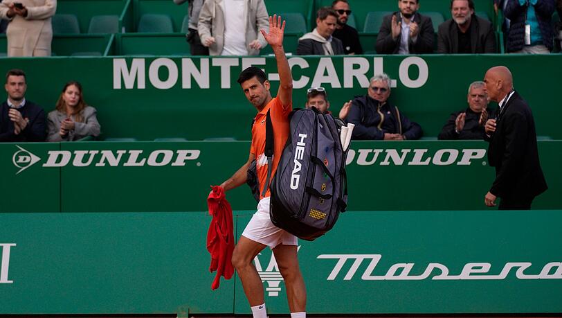 In Monaco überraschend früh ausgeschieden: Novak Djokovic.