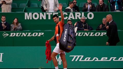 In Monaco überraschend früh ausgeschieden: Novak Djokovic.