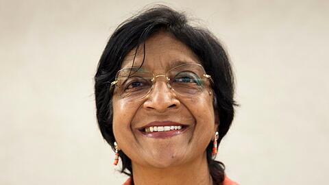 Pillay setzt sich mit einem "festen moralischen Kompass" f&uuml;r das internationale Recht sein, so die Nobelpreisjury. (Archivbild)