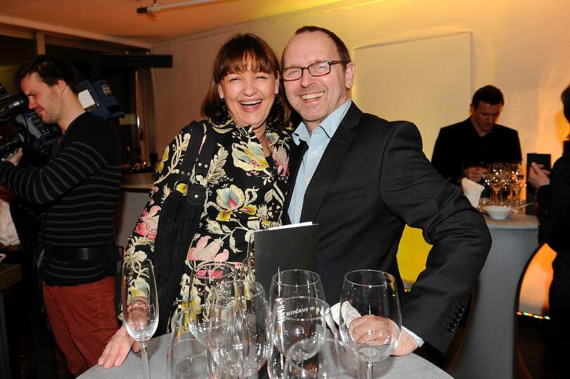 Horst Kirchberger und Frau Susanne auf der 181 Trüffel-Küchenparty.