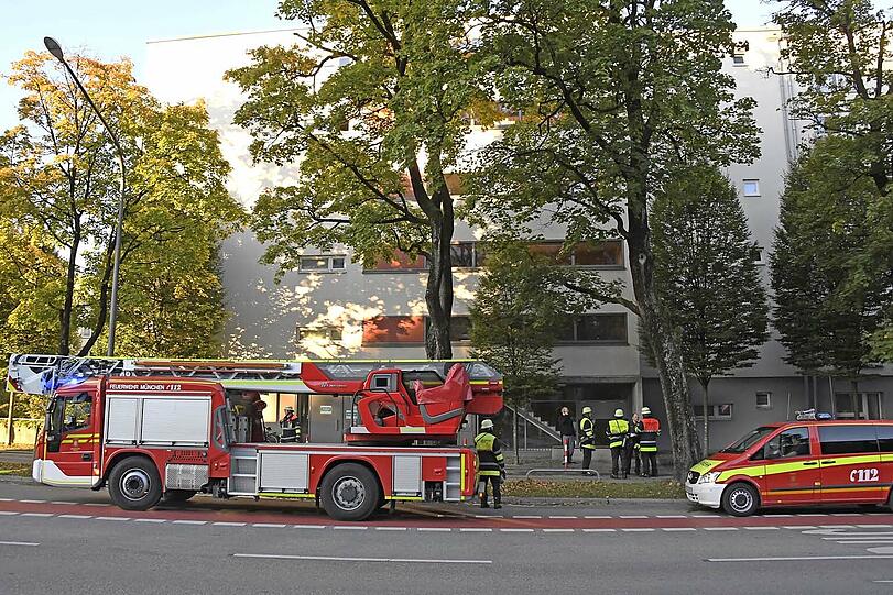 Der Feuerwehr-Einsatz in der Rosenheimer Straße