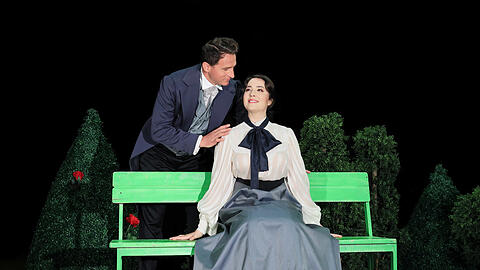 Franz Lehárs Operette "Friederike" im Gärtnerplatztheater.
