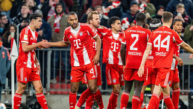 An allen f&uuml;nf Toren beteiligt: Fl&uuml;gelflitzer Luis D&iacute;az.