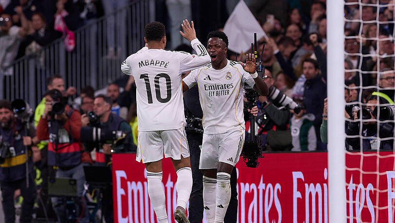 Zwei launische Superstars: Kylian Mbappé und Vinicius Zwei launische Superstars: Kylian Mbappé und Vinicius