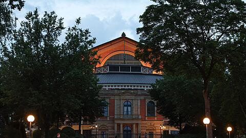Vor 150 Jahren fanden hier erstmals die Bayreuther Festspiele statt. (Archivbild)