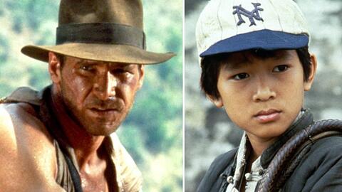 Harrison Ford und Ke Huy Quan im 1984 erschienenen "Indiana Jones und der Tempel des Todes".