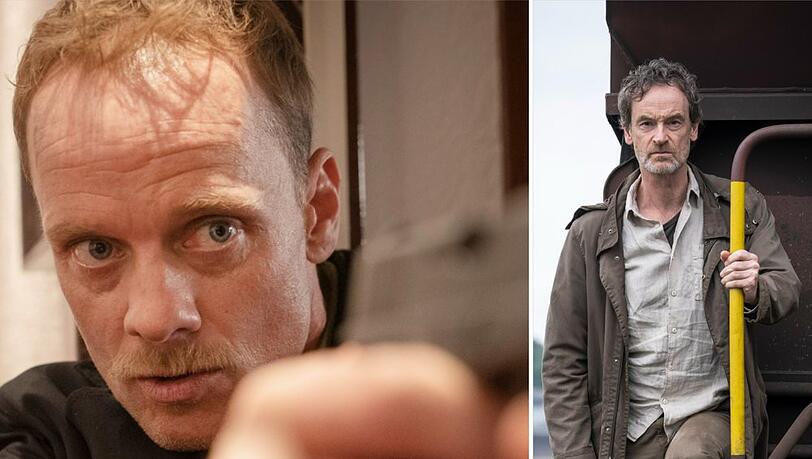 Kommissar Daniel Kossik (Stefan Konarske. l.) arbeitet inzwischen für das LKA - im "Tatort: Abstellgleis" trifft er nach Jahren wieder auf Kriminalhauptkommissar Peter Faber (Jörg Hartmann).