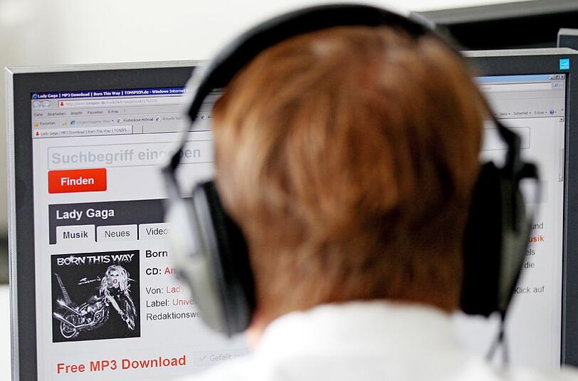 Bei illegal aus dem Netz geladener Musik oder Videos drohen saftige Abmahnungen (Symbolfoto)