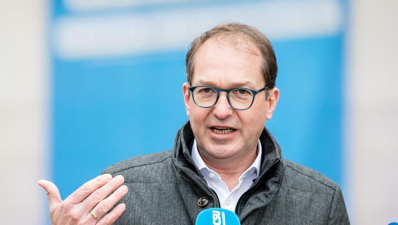 Alexander Dobrindt, CSU-Landesgruppenchef, vor der Presse. Foto: Matthias Balk/dpa/Archivbild Alexander Dobrindt, CSU-Landesgruppenchef, vor der Presse. Foto: Matthias Balk/dpa/Archivbild