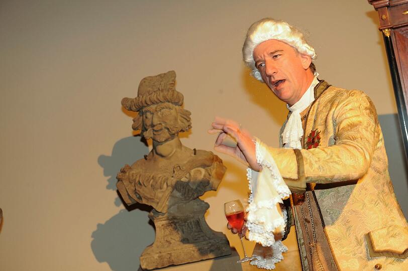 Heio von Stetten in bester Laune