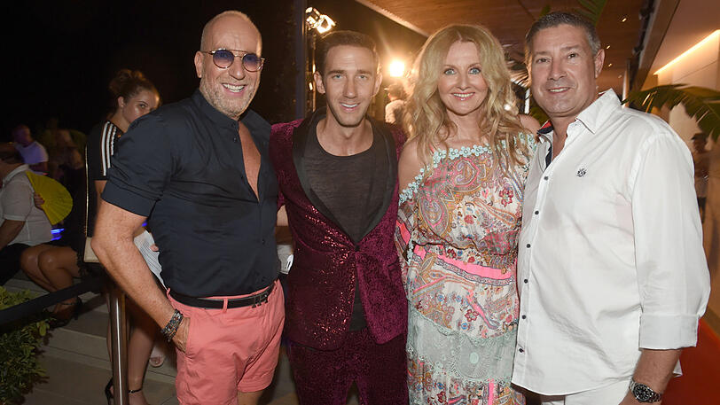 Thomas Rath (l.), Marcel Remus (2.v.l.), Frauke Ludowig und Joachim Llambi.