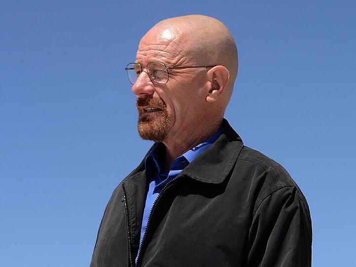Walter White (gespielt von Bryan Cranston) aus "Breaking Bad" ist für die "Empire"-Leser die beste Serienfigur überhaupt