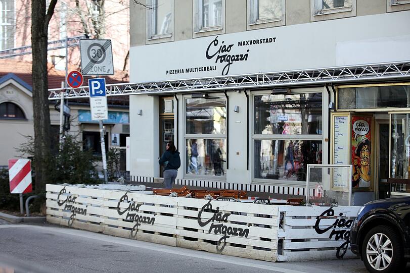 Der Szene-Italiener an der Schellingstraße: verwaist.
