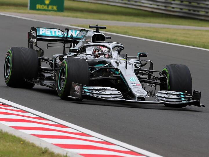 Lewis Hamilton furh beim letzten Training vor dem Qualifying in Ungarn Streckenrekord.