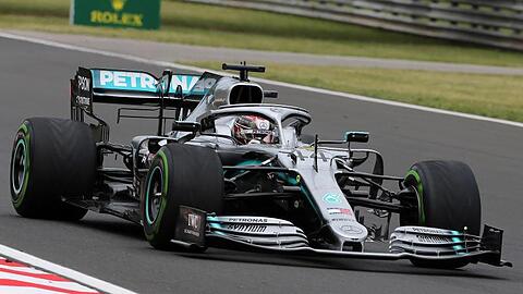 Lewis Hamilton furh beim letzten Training vor dem Qualifying in Ungarn Streckenrekord.