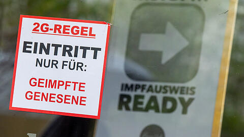 Auch im Einzelhandel gilt künftig die 2G-Regel.
