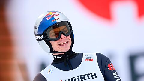 Ski nordisch/Skispringen: Weltcup, Skifliegen, Herren: Andreas Wellinger aus Deutschland in Aktion.
