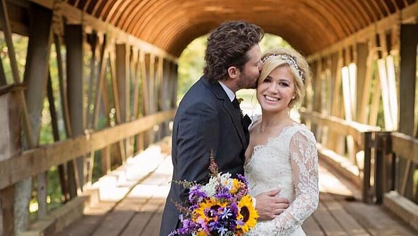 Ist den Bund der Ehe eingegangen: Kelly Clarkson Ist den Bund der Ehe eingegangen: Kelly Clarkson