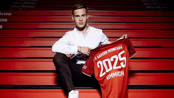 Joshua Kimmich bleibt beim FC Bayern.