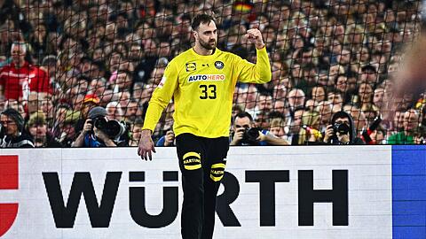 Einmal mehr ein sicherer Rückhalt: DHB-Keeper Andreas Wolff.