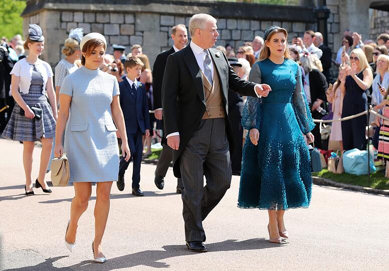 Prinzessin Eugenie, Prinz Andrew und Prinzessin Beatrice