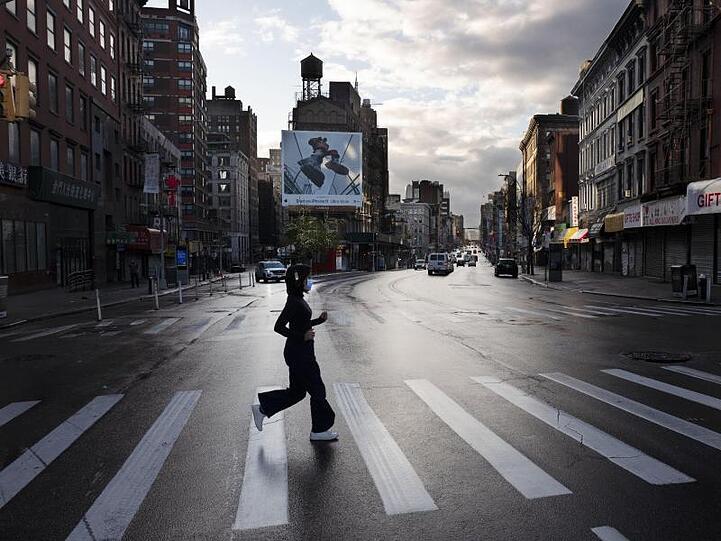 Der US-Bundesstaat New York ist besonders vom Coronavirus betroffen.