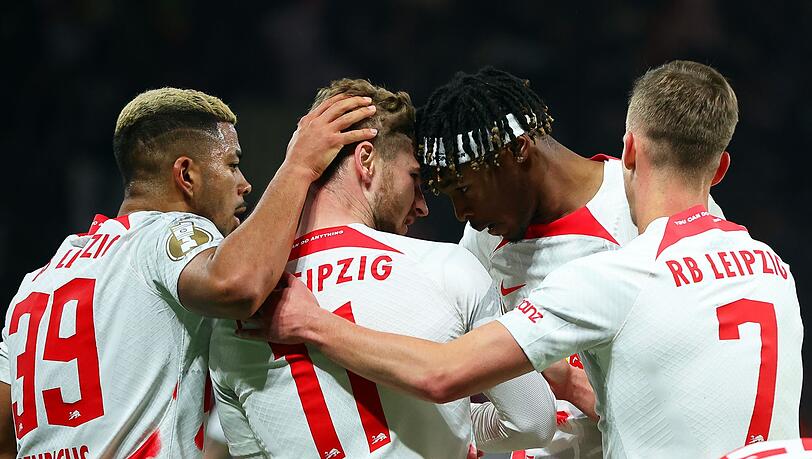 Titelverteidiger Leipzig konnte sich im Pokal-Viertelfinale gegen Dortmund durchsetzen.