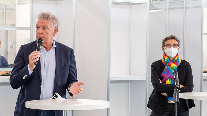 Oberbürgermeister Dieter Reiter und Gesundheitsreferentin Beatrix Zurek. (Archivbild)