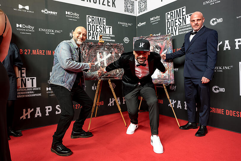 Kino-Spektakel in Berlin: Die Fotos der Premiere von "Haps"