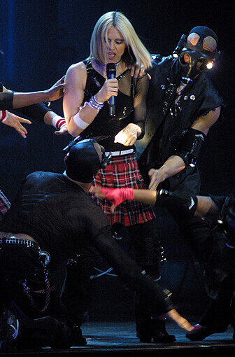 2001 ging Madonna auf die "Drowned World Tour".