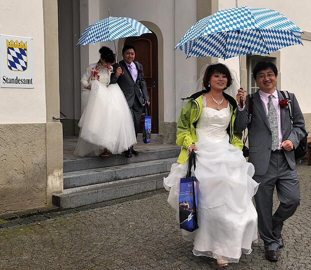 Chinesisch-bayerische Hochzeit in Füssen - die Bilder
