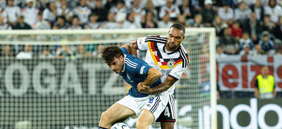 Nicht fehlerfrei gegen Griechenland: Jonathan Tah.