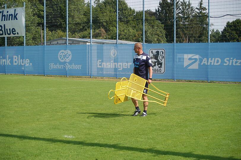 Die Bilder vom Freitagstraining der Löwen.