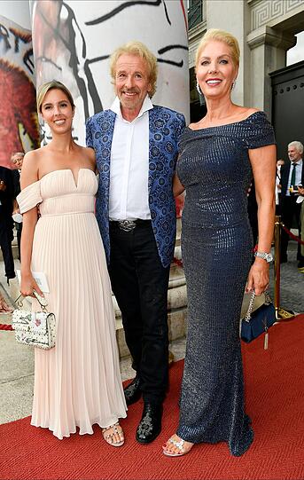 Thomas Gottschalk und Freundin Karina Mross mit deren Tochter Melinda