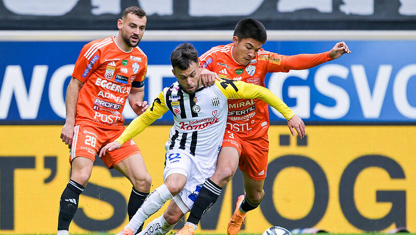 Kam zwar in Hartberg nicht auf viel Spielzeit, hat sich aber trotzdem weiterentwickelt: Angelo Brückner.