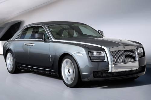 Auch schon ganz schön groß: der "kleine" Rolls-Royce Ghost.