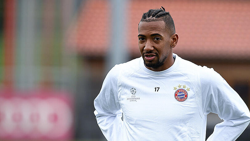 Wieder mit dem Chef im Reinen: Jerome Boateng Wieder mit dem Chef im Reinen: Jerome Boateng