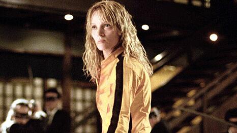 Erstmals in voller L&auml;nge am St&uuml;ck in deutschen Kinos: Uma Thurman in "Kill Bill".