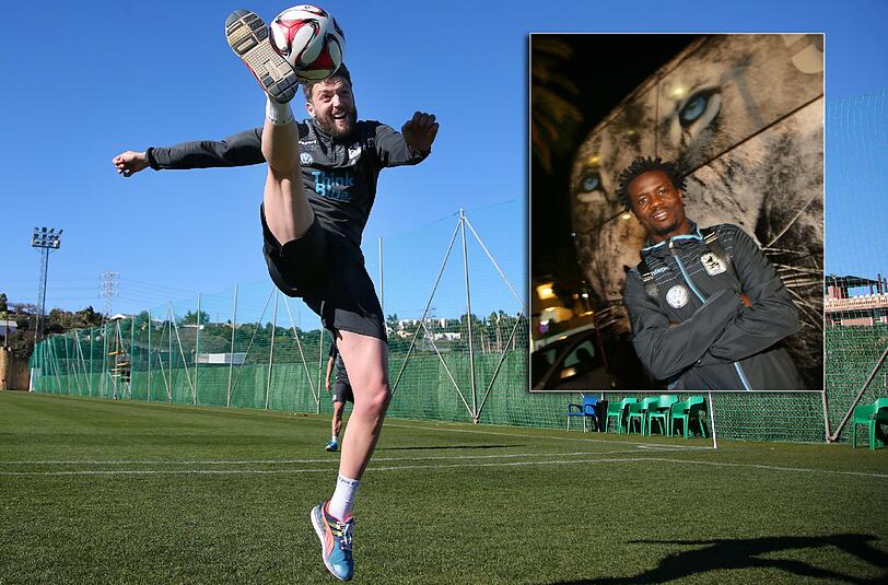 &bdquo;Ilie hat eine sehr gute Entwicklung genommen&ldquo;, sagt 1860-Trainer von Ahlen über Sanchez. Kleines Bild: Schon bald Löwen-Chef? Neuzugang Anthony Annan.